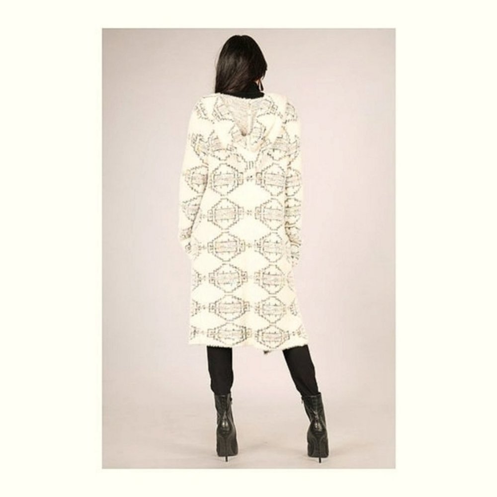 🆕Tribal Hooded Cardigan Sweater